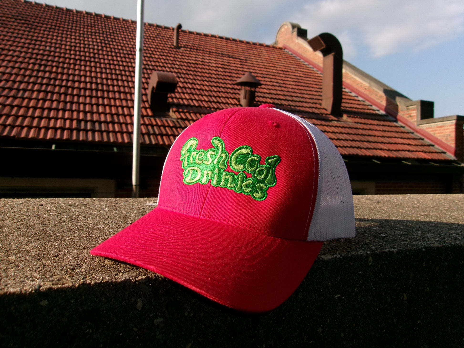Fresh Cool Drinks Retro Trucker Cap