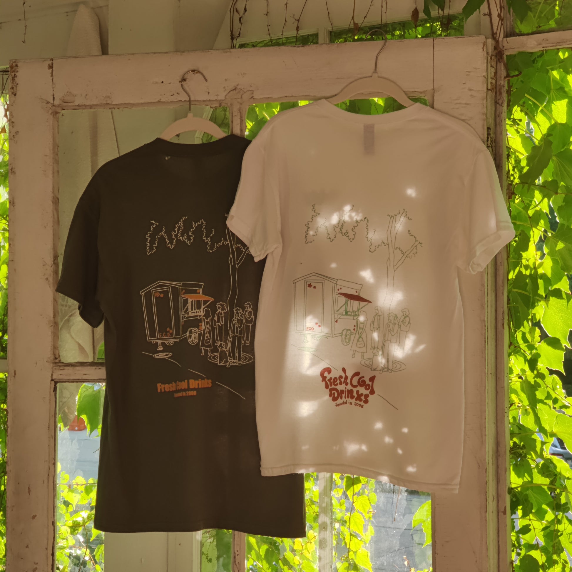 Fresh Cool Drinks White Tee