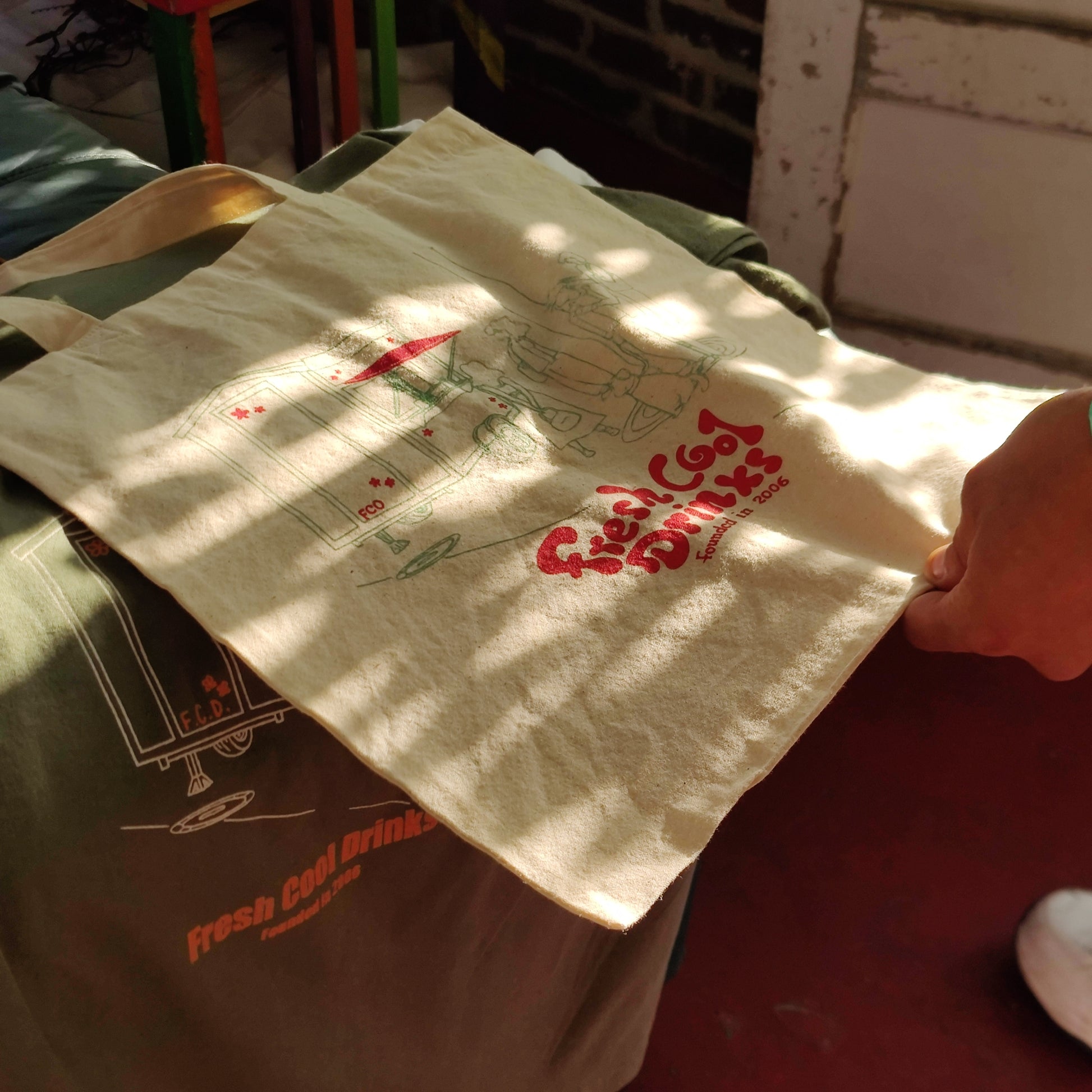 Fresh Cool Drinks Tote Bag